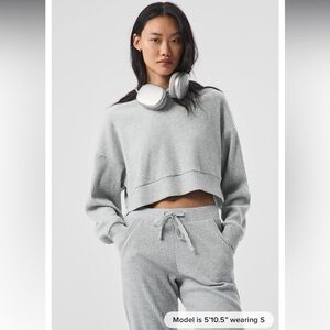 Alo Muse Sweater and Pants Set Large